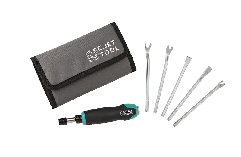 C.JET TOOL 5 Packs Tack Lifter 3 mm U Tip Nail Staple Rivet Tack Puller Screwdriver Upholstery Staple Remover Tool for Furniture