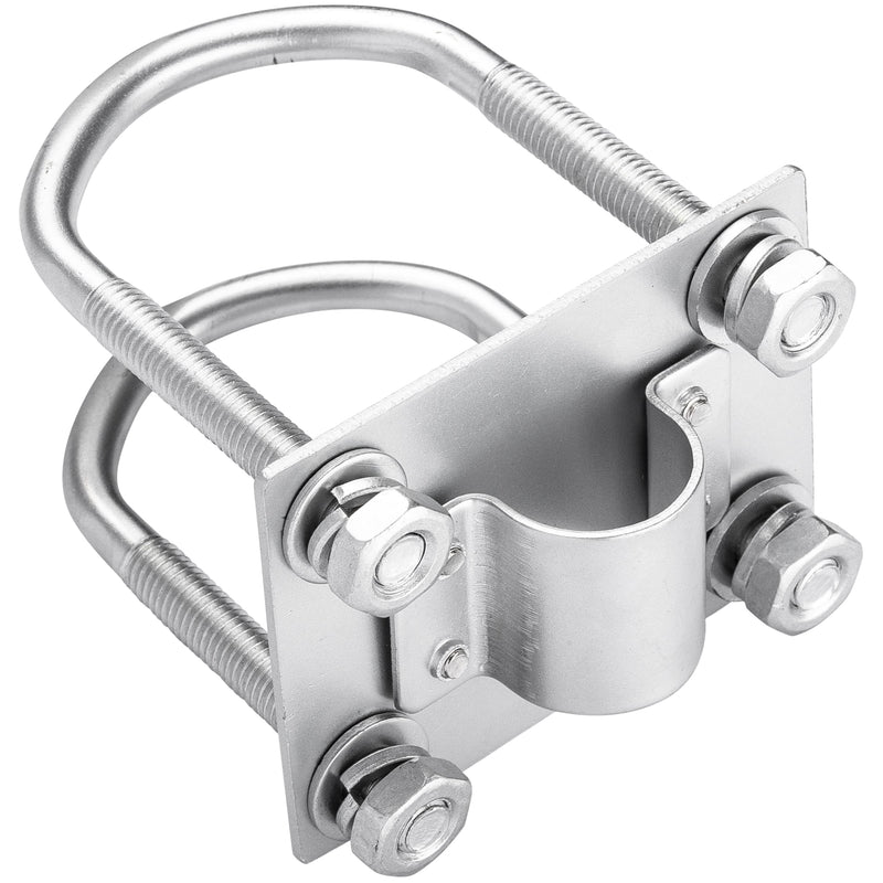 Helium Antenna Mast Mount for Pole Mounting Fixed U-Bolt Clamp Hardware Bracket Outdoor Roof Lora Hotspot Mining RAK Bobcat Nebra Sensecap Synchrobit MNTD (Antenna Plate Pole Mount) Antenna Plate Pole Mount