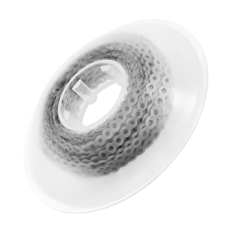 Orthodontic Elastic Chain Powerchain Annhua Dental Spool Elastic Rubber Band Power Chains for Braces - Long, Grey - 13# - 15ft/Roll Long Size 13#