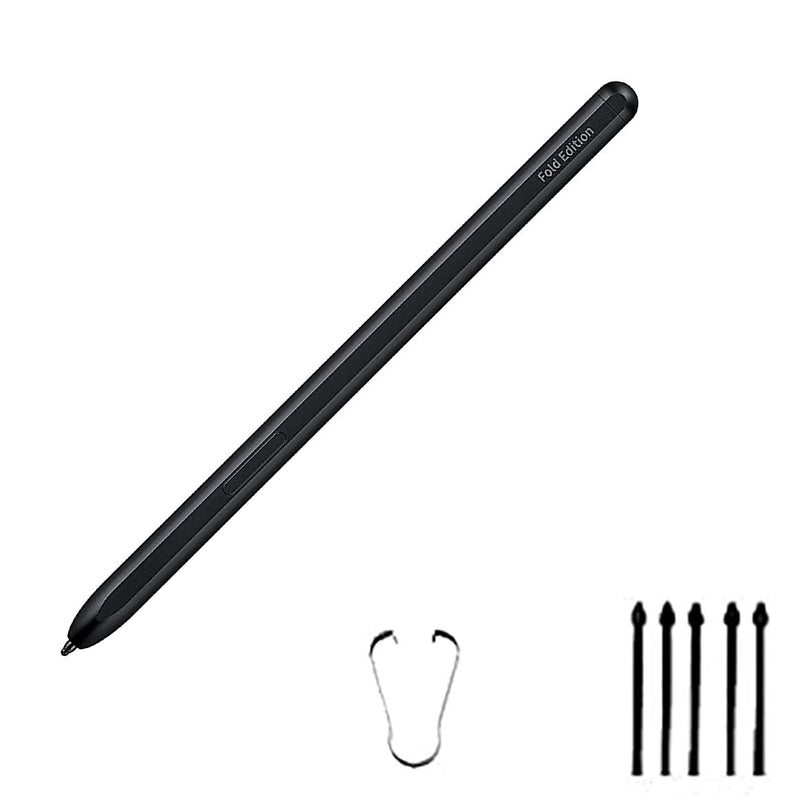 Black Galaxy Z Fold 3 Pen Replacement + 5 Pen Tips for Samsung Galaxy Z fold 3 S Pen Touch Stylus S Pen +Replacement Tips/Nibs