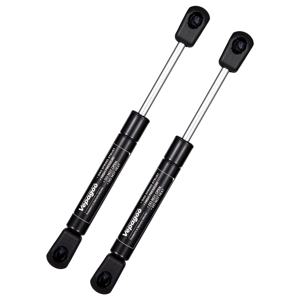 Vepagoo SPD490010 7.5in 44N/10lb Gas Strut Gas Shock Spring Lid Support for Cabinet Door Toy Box, Set of 2. 10lb