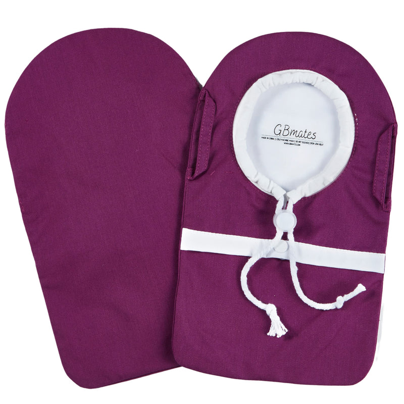 GBmates Ostomy Bag Covers -WaterResistant Ostomy Pouch Liner with Adjustable Opening, Belt Hoop, Buckle Closure - Colostomy Bag Cover in Violet - Washable Ostomy Pouch Covers - Durable Ostomy Supplies