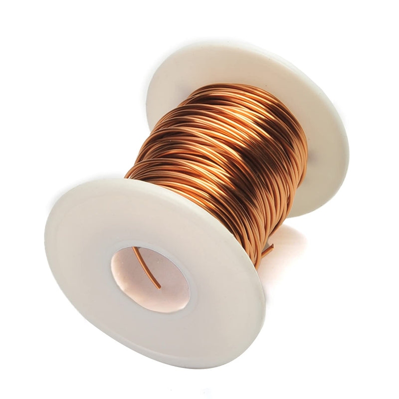 1mm Inner Dia Magnet Wire Enameled Copper Wire Winding Coil 65.6Ft Length QA-1-155 2UEW Model Widely Used for A Variety of Motors,1Pcs, (Bettomshin)