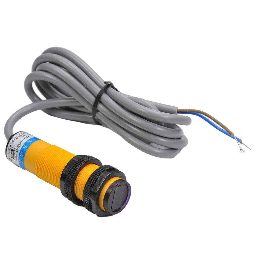 Photoelectric Sensors Diffuse Reflection Photoelectric Sensor Switch 300MA Detection Distance 30cm 2 Wire E3F-DS10Y1 1pcs, (Bettomshin)