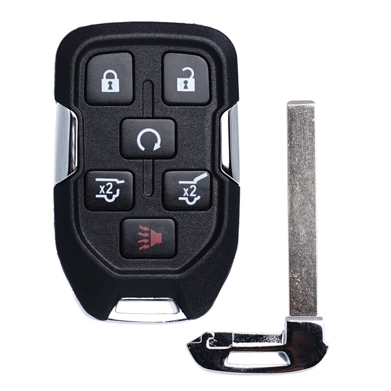 Key Fob Replacement Fits for Chevy Suburban Tahoe GMC Yukon/Yukon XL Denali 2015 2016 2017 2018 2019 2020 Push Start Button Smart Proximity Keyless Entry Remote Start â€Ž13580804 Self-Programmable