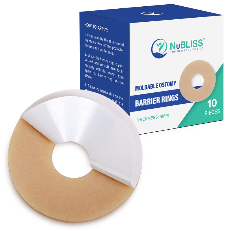 Barrier Rings - Outer Diameter: 2" (48mm) 4mm Thickness - Box of 10 by NuBliss