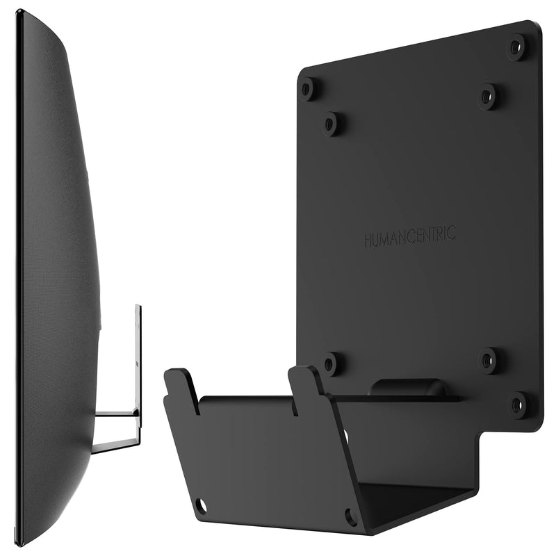 HumanCentric VESA Mount Adapter for Samsung Curved Monitors U32R590, U32R590C, U32R592, and U32R591, VESA Adapter Bracket Mounts Monitor to VESA Stand, Arm or Desk Mount with 75x75 or 100x100 mm
