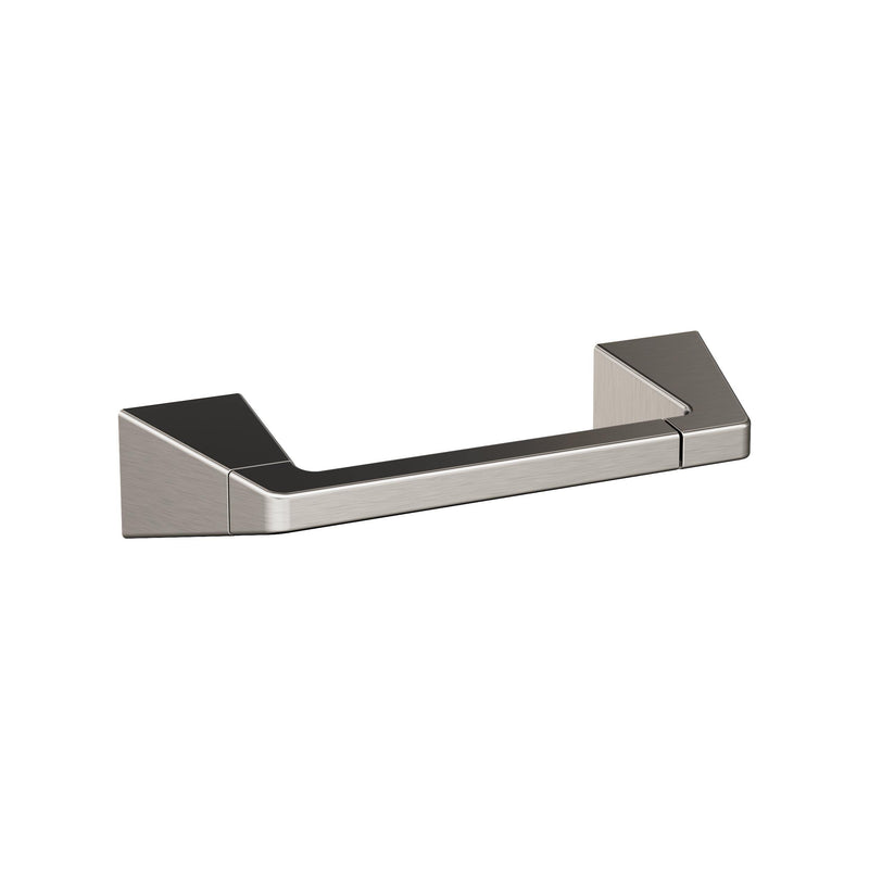 Amerock | Toilet Paper Holder | Satin Nickel | Blackrock | Pivoting Double Post Tissue Holder | Bath Hardware | Bathroom Accessories Brushed Nickel