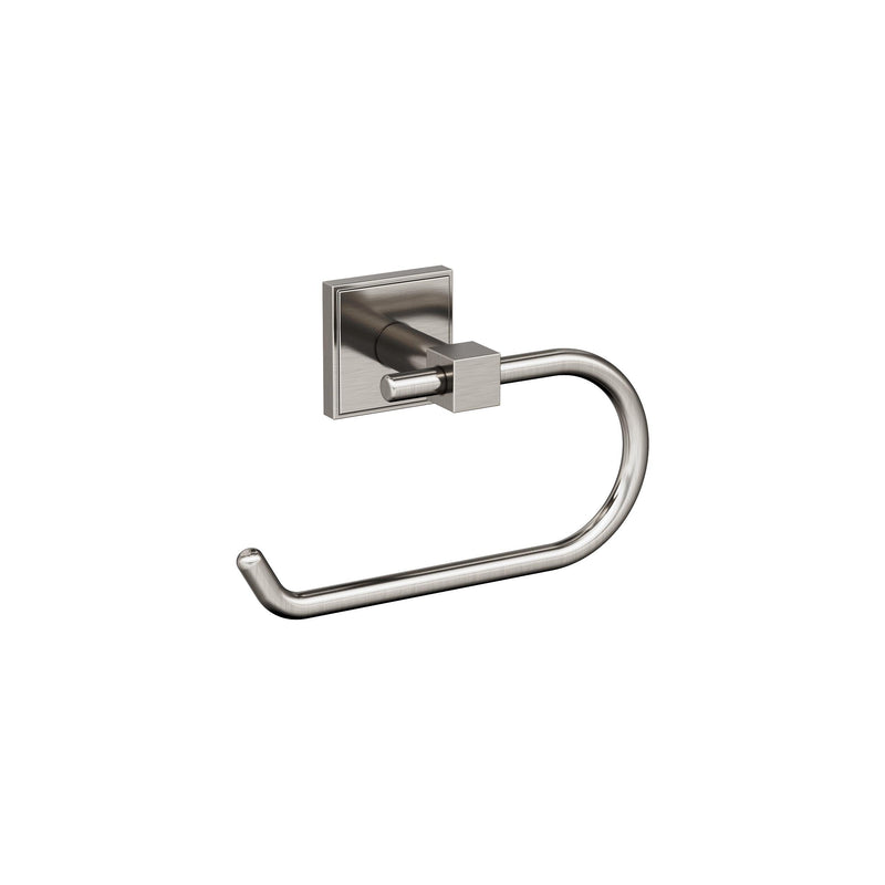 Amerock | Toilet Paper Holder | Satin Nickel | Appoint | Single Post Tissue Holder | Bath Hardware | Bathroom Accessories Brushed Nickel