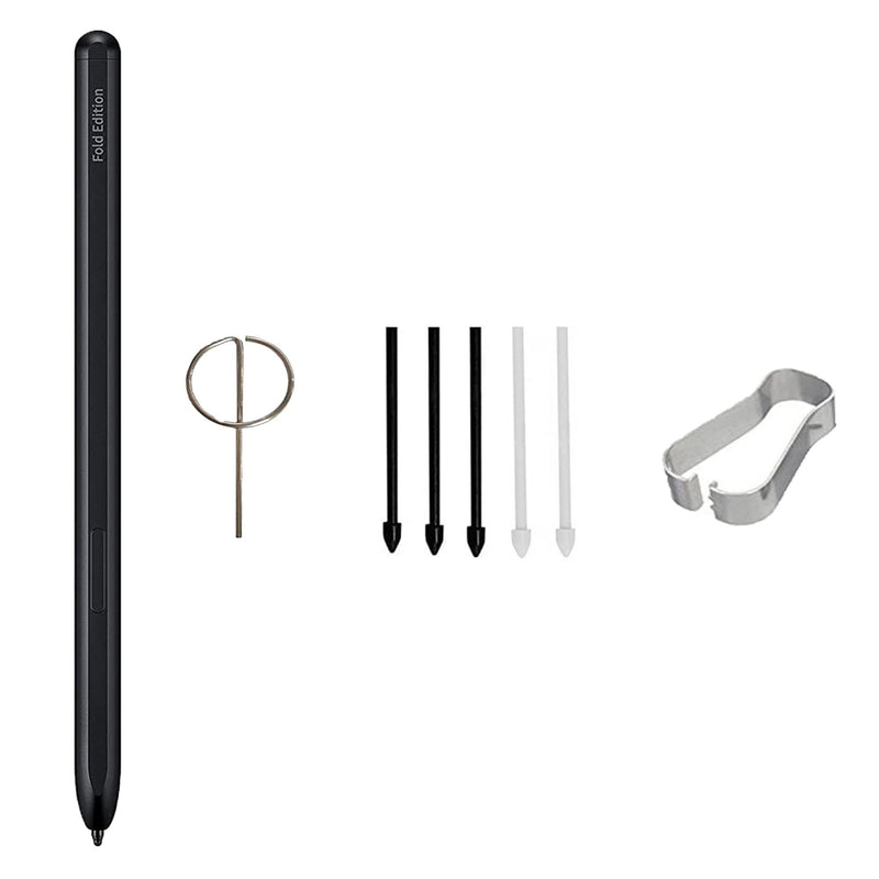 Galaxy Z Fold 3 Pen Stylus Replacement for Samsung Galaxy Z Fold 3 Stylus Touch S Pen,Compatible Galaxy Z Fold 3 Phone with Card Eject Pin+ Free 5 Tips(Black)