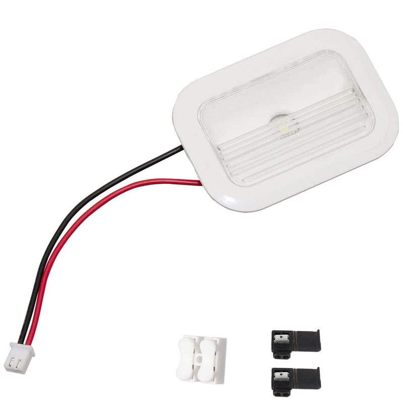 W11130208 W10695459 Refrigerator LED Module W11462342 with Tapered Lens and Bezel for Whirlpool,Maytag AP6262381, PS12347525 W10843353