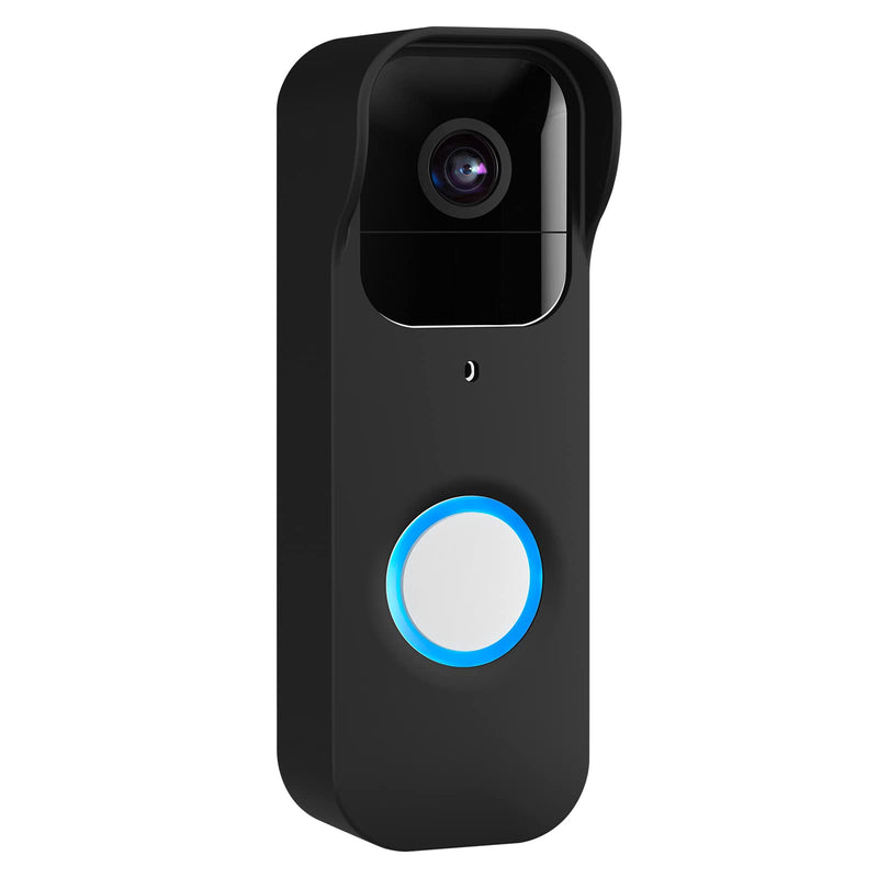 Camera Cases Compatible with Blink Video Doorbell Cover Black Silicone Waterproof Protetive Skin- LEFXMOPHY