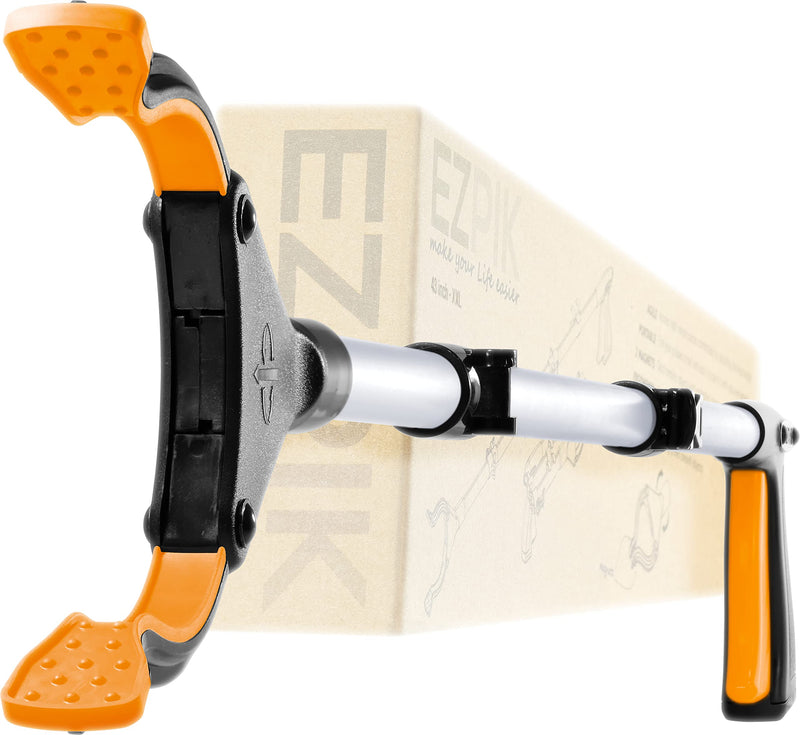 EZPIK Folding Grabber Tool 43 Inch with Magnets - Extra Long Handled Reacher Grabber Pickup Tool ~ Heavy Duty Grabber Reacher Tool for Elderly - Trash Picker Grabber Heavy Duty with Rotating Head 43 (2X-Large)