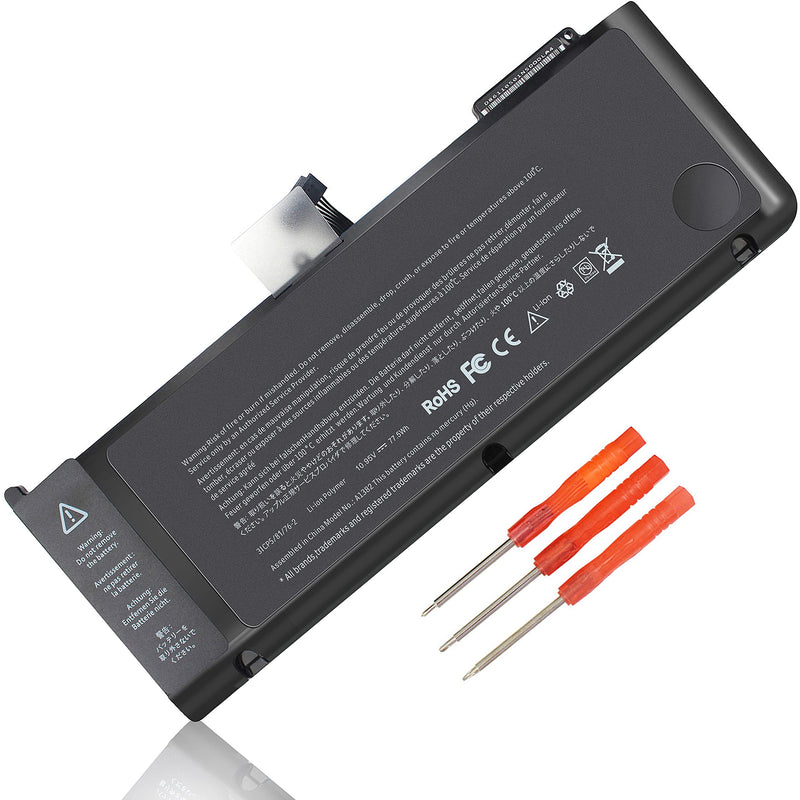 A1382 A1286 Battery for MacBook Pro 15 inch (only for Early 2011 Late 2011 Mid 2012) MC721LL/A MC723LL/A MD035LL/A MD318LL/A MD322LL/A MD103LL/A MD104LL/A - 12 Months Warranty