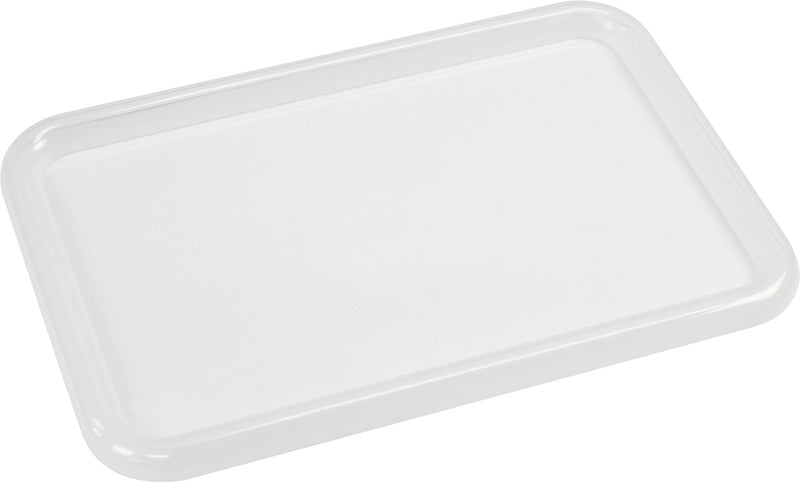 Storex Bin Cover/Lid, Fits Storex Small Cubby Bin (Bins Sold Separately), 12.2" x 7.8" x 1", 5-Pack, Translucent (62402A05C)