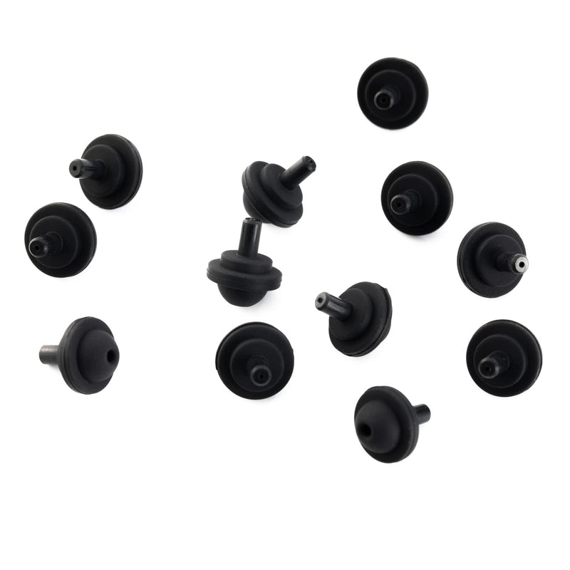 Allstare 031430-000 Grate Rubber Feet for Viking Range Parts Gas Cooktop Range Burner Grate Pad Rubber Support Bumpers Also Fit Other Brand Stove 12 Pack