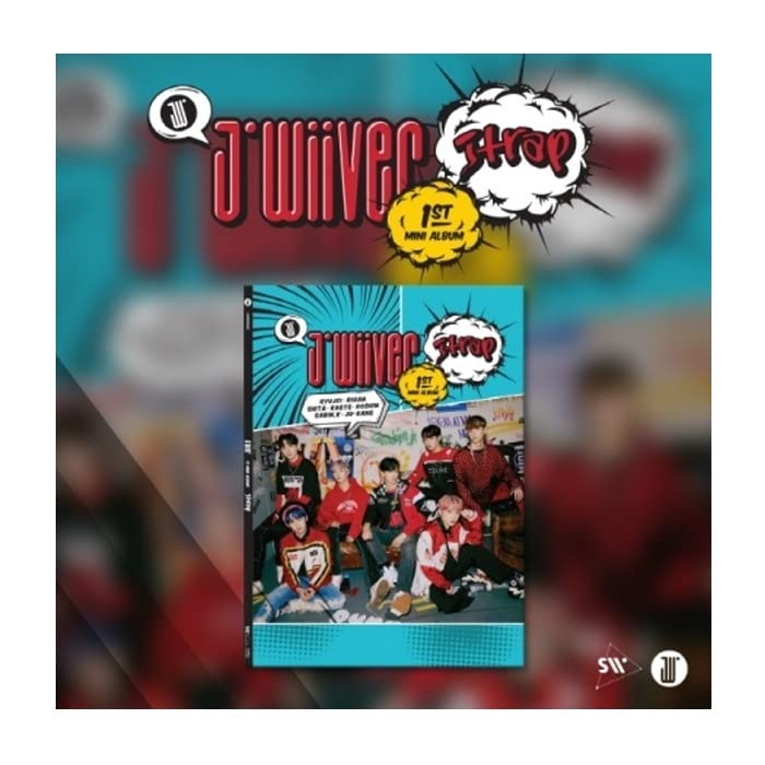 JWiiver Jtrap 1st Mini Album CD+119p PhotoBook+2p PhotoCard+1p Sticker+1p Polaroid+1p Postcard+1p Life 4Cut+Tracking Kpop Sealed