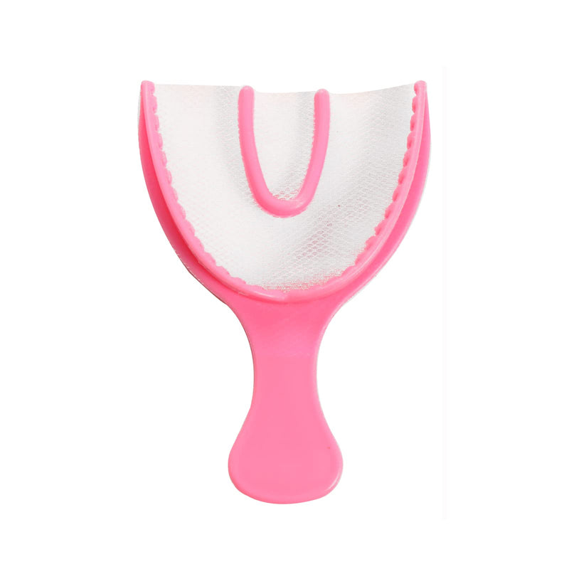 JMU Bite Registration Trays Full Arch, 30 Pcs Pink Disposable Dental Impression Trays