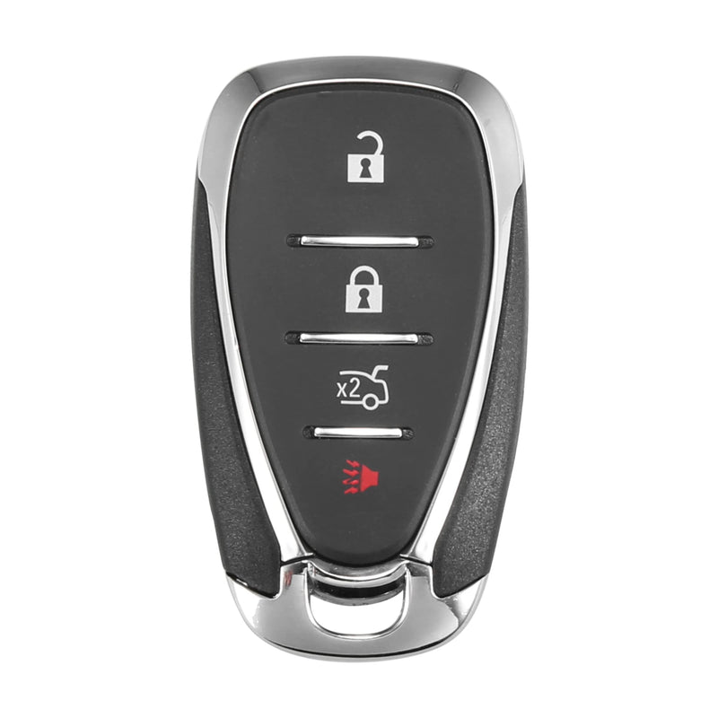 X AUTOHAUX 4 Button Car Keyless Entry Remote Control Replacement Key Fob Proximity Smart Fob HYQ4EA for Chevy Malibu 2016-2018 433MHz 46 Chip