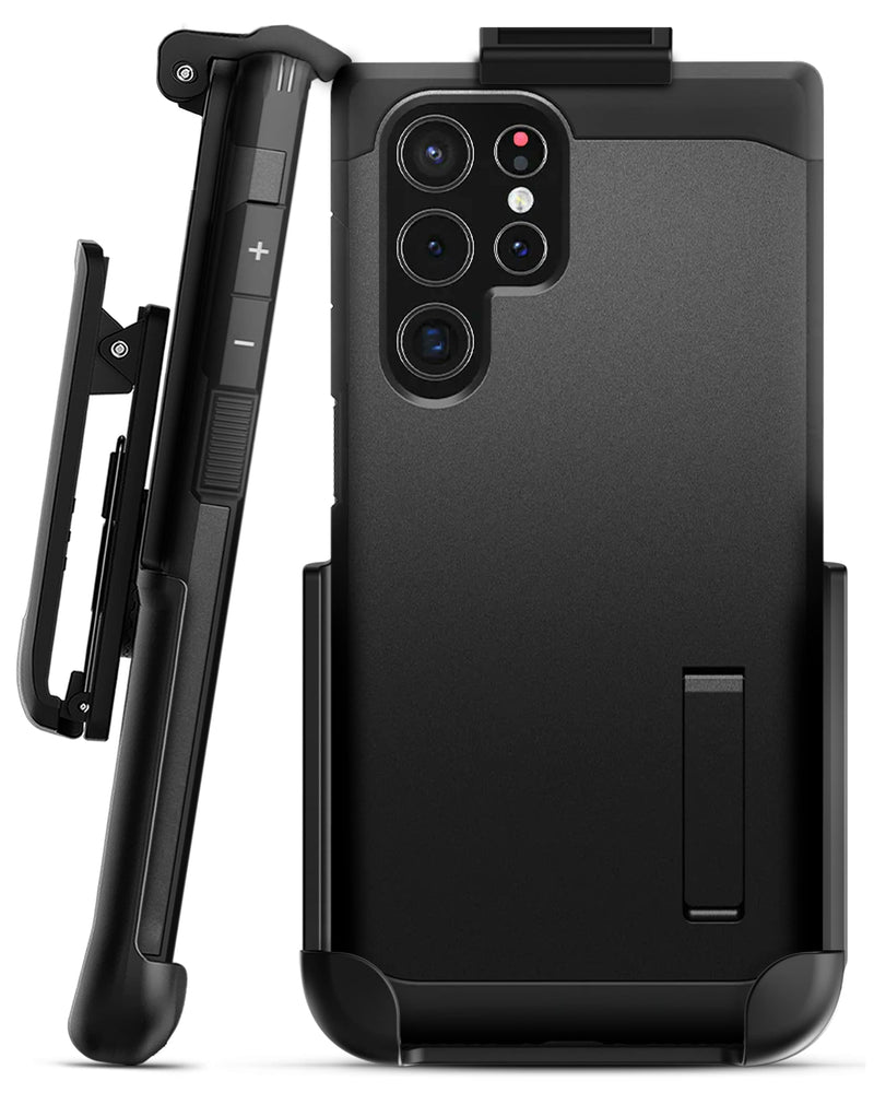 Encased Belt Clip Holster for Spigen Tough Armor Case (Samsung Galaxy S22 Ultra) Case not Included