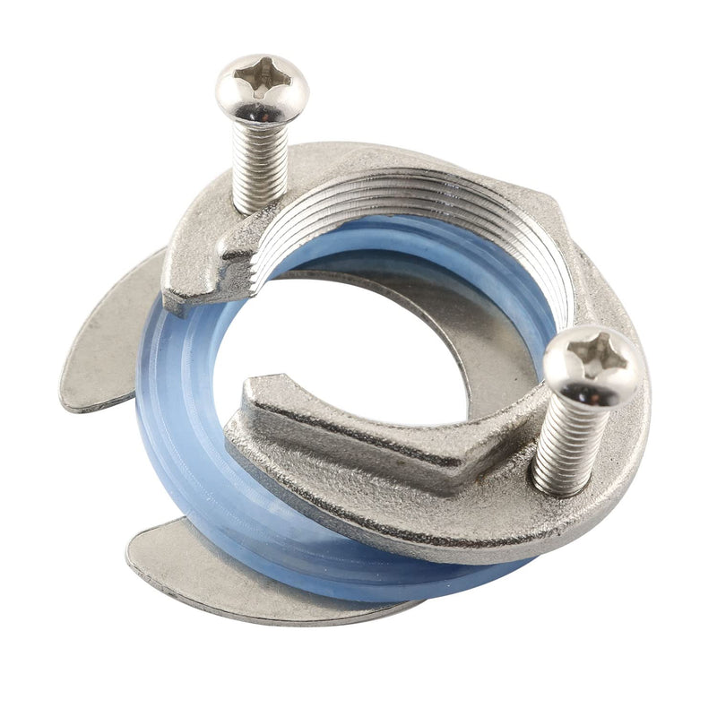 PZRT Faucet Fixing Tool Set Stainless Steel Kitchen Faucet Antiloosing Mounting Nut Kit Kitchen Wash Basin Tool Set Fastening Circlip Washer Accessory