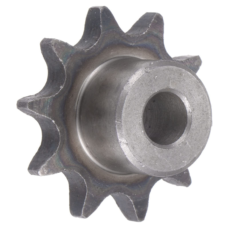 uxcell 10 Teeth Sprocket Type B Single Strand 1/2" Pitch, 10mm Bore A3 Carbon Steel for ISO 06B