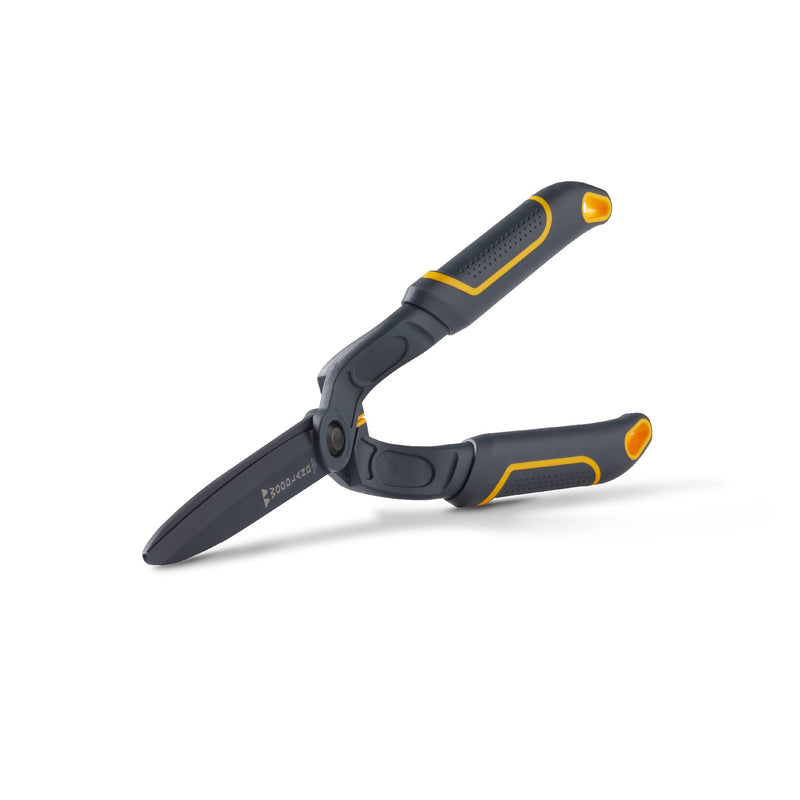Woodland Tools Co. Duralight 16" Portable Mini Hedge Shear, Lightweight Gardening Hedge Clippers, Shrub Cutter, Plant Shears, Pruning Trimmer, Bush Shaper (20-4004-100)