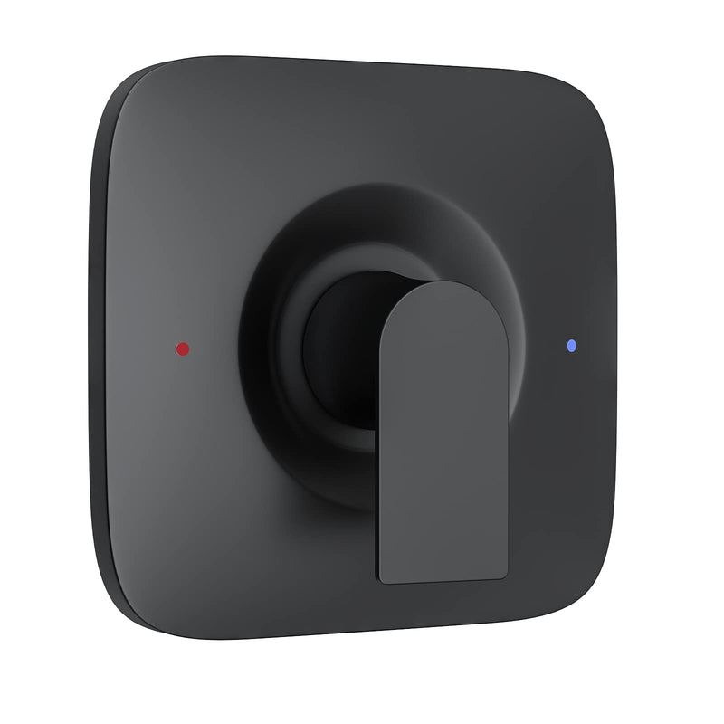 Valve Trim Kit, Replacement for Moen T2471BL Genta LX Posi-Temp Pressure-Balancing Modern Trim, Matte Black