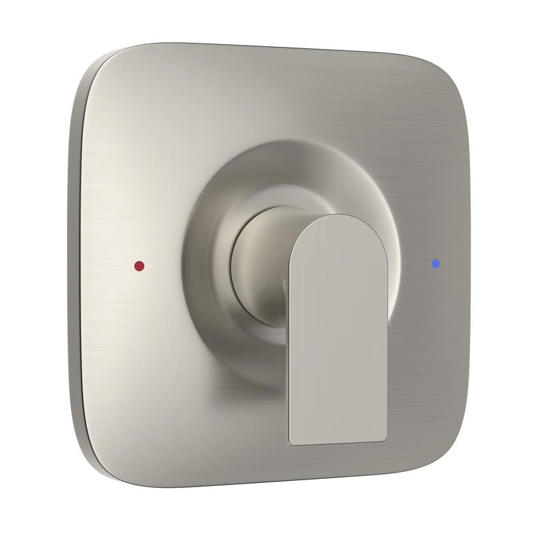 Valve Trim Kit, Replacement for Moen T2471BN Genta LX Posi-Temp Pressure-Balancing Modern Trim, Brushed Nickel