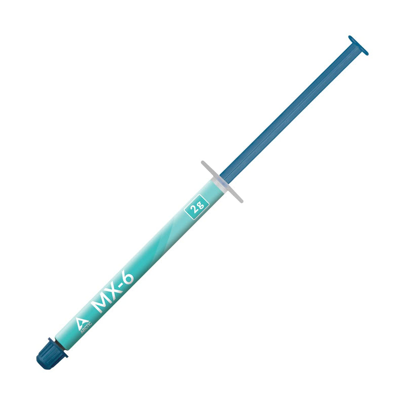 ARCTIC MX-6 (2 g) - Ultimate Performance Thermal Paste for CPU, Consoles, Graphics Cards, laptops, Very high Thermal Conductivity, Long Durability, Non-Conductive, Non-capacitive 2 g
