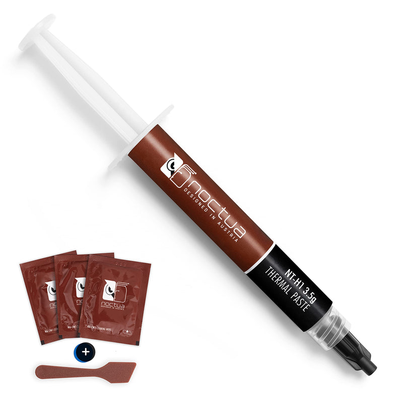 Noctua NT-H1 3.5g SW Edition, Thermal Computer Paste with Spatula and Cleaning Wipes