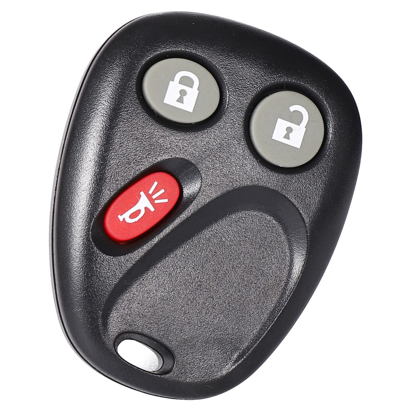 OGATOO Key Fob Replacement Fits for 2002-2009 Chevy Trailblazer, 2002-2009 GMC Envoy, 2003-2007 Isuzu Ascender, 2004-2007 Buick Rainier, 2002-2004 Oldsmobile Bravada, 3 Btn #15051014 Car Remote Set 1