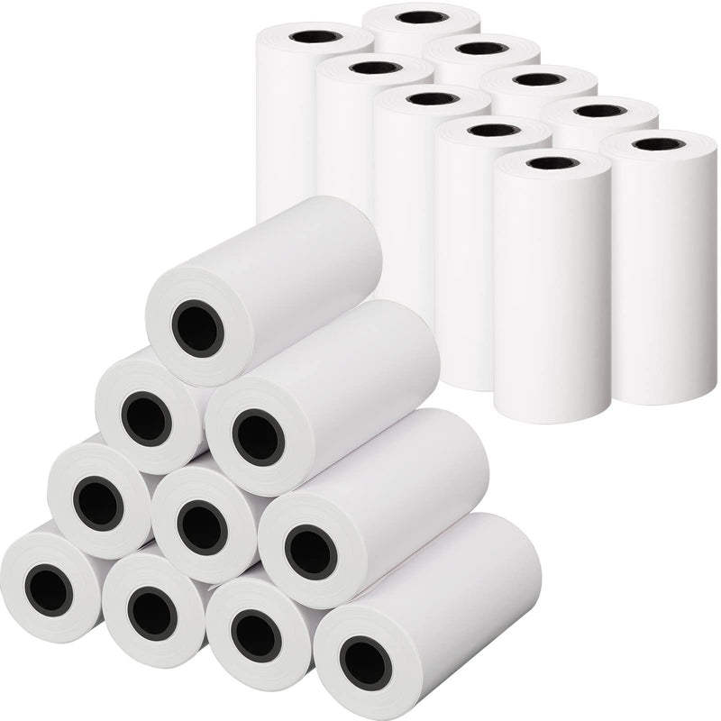 20 Rolls Instant Camera Print Paper Refill Camera Thermal Printer Photo Paper Roll Instant Print Thermal Paper Fit for Kids Instant Camera Favors Supplies, 57 x 30 mm