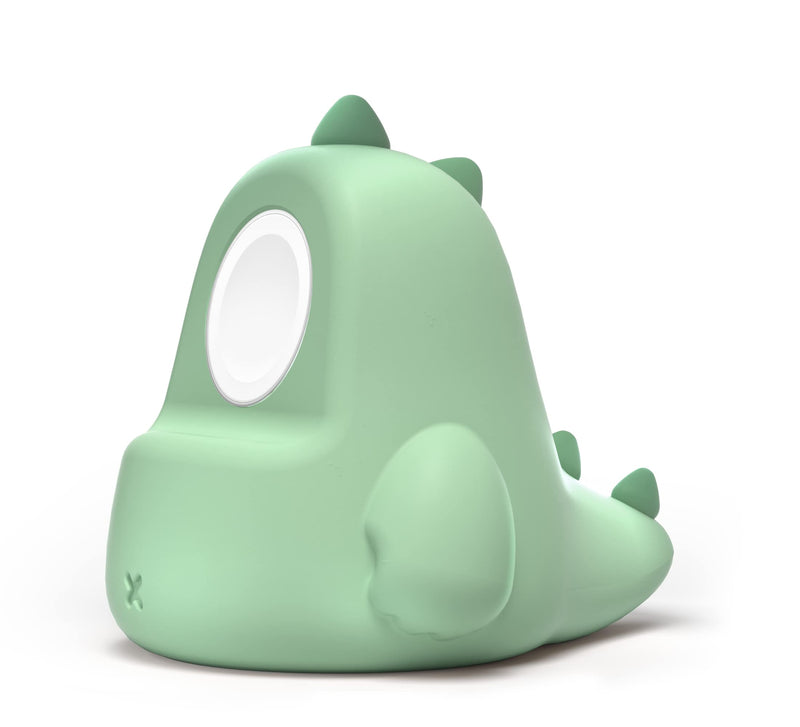 ELETIUO Charger Stand Compatible with Apple Watch Series 7/6/SE/5/4/3/2/1 (45mm, 44mm, 42mm, 41mm, 40mm, 38mm),Dinosaur iWatch Charging Dock,Supports Nightstand Mode,Mint Green Mint Green