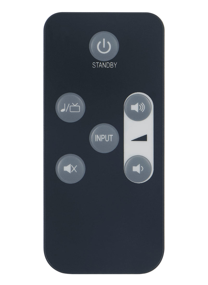 AULCMEET Replace Remote Control Compatible with Boston Accoustics TVee 26 TVee10 Soundbar Subwoofer
