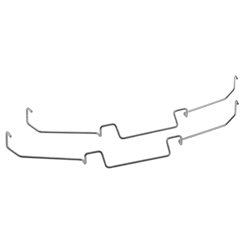 Fan Buckle DGZZI 2PCS CPU Radiator Fan Hook Fixed Bracket Elastic Steel Fan Buckle 12cm Down Hook Type