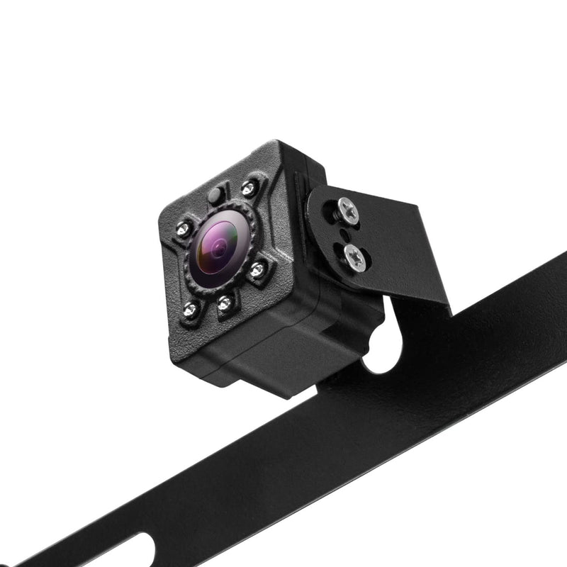 Yuwei Backup Camera CM019, 720P/ CVBS Image Rear View License Plate reversing Camera, 140° Perfect Angle Night Vision IP69k Waterproof for Car, Pickup Truck, Minivan, SUV, Sedans, etc