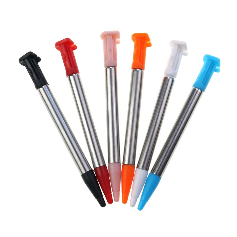 Metal Adjustable Touch Stylus Pen for New 2DS XL LL Video Stylus Pen Game Accessories (Metal White) Metal White