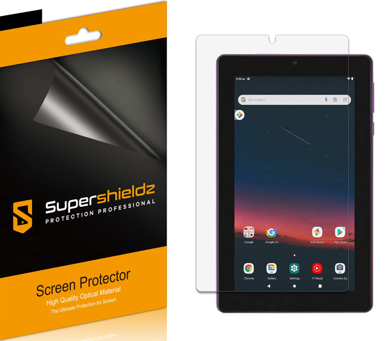 (3 Pack) Supershieldz Designed for Onn 7 inch Tablet Gen 3 (2022) Screen Protector, High Definition Clear Shield (PET)