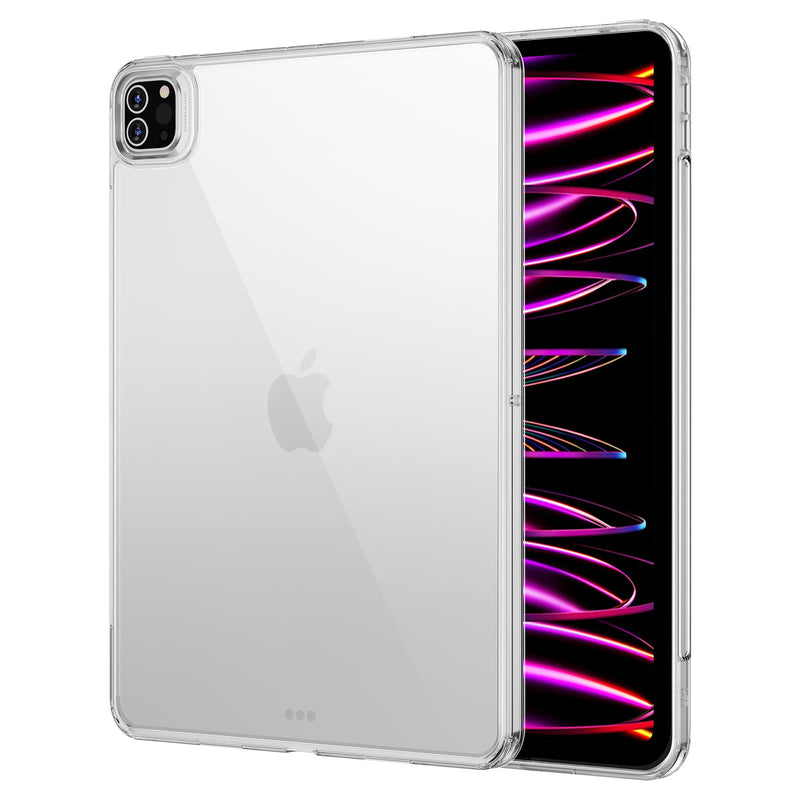 ESR Classic Hybrid Back Case Compatible with iPad Pro 12.9 (2022/2021), Thin and Lightweight, Yellowing Resistant, Hard Back, Supports Pencil 2, Compatible with iPad Pro 12.9 Case, Clear