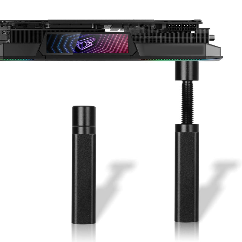 GPU Support Bracket, Adjustable Height Graphics Card Support Desktop Computer PC Telescopic Graphics Card Bracket GPU Brace Video Card Anti Sag GPU Holder Stand for Prevent Universal Graphics Card L