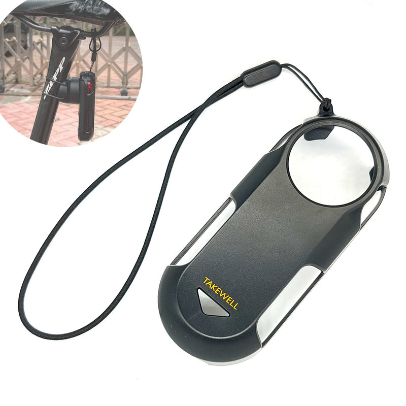 takewell Radar Case for Garmin Varia RTL515 (Case+Cable),Original Radar Bracket Companion, no Need to use Other Brackets. Anti-Lost Case, Prevent Loss, Prevent Breakage