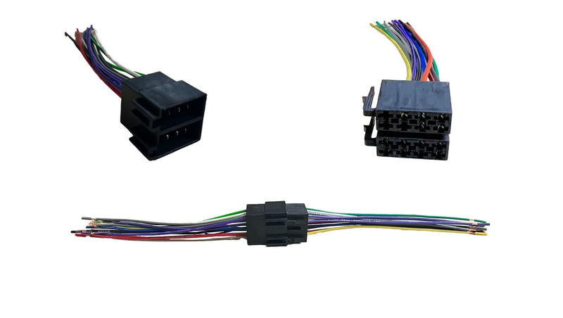 IMC Audio Semi Truck Stereo Wiring Harness Plug Play Radio CD Player in Dash Compatible with Freightliner International Peterbilt Volvo Sterling Mack Kenworth Big Rig Male Female