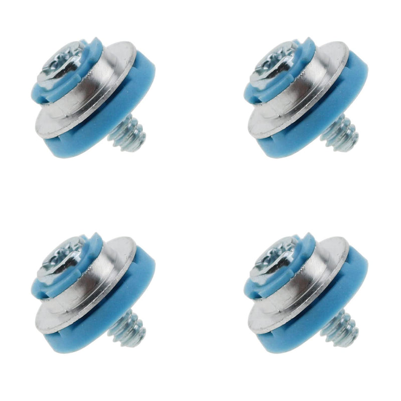 ZZHXSM 4pcs Hard Drive Mounting Screw Blue Rubber Pad Hard Drive Isolated Installation Screws for HP 3.5 HDD DC7800 DC7900 8000 8100 Z400 Z600 Screws