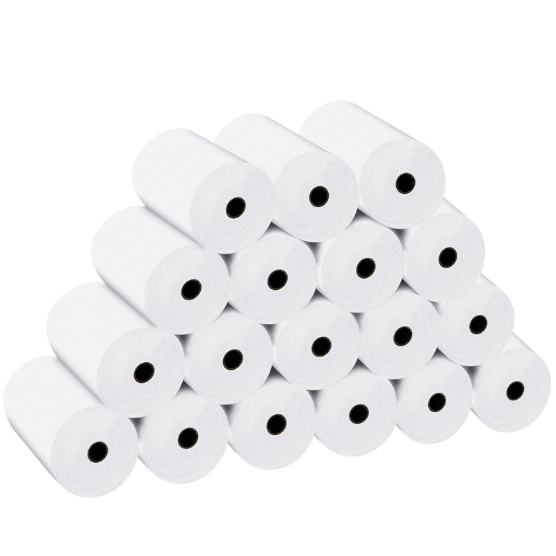 18Rolls Kids Instant Camera Refill Print Paper-White Thermal Printer Photo Paper Kids Camera for Kid's Instant Camera Favors Supplies-2.2 x 1.2 Inch