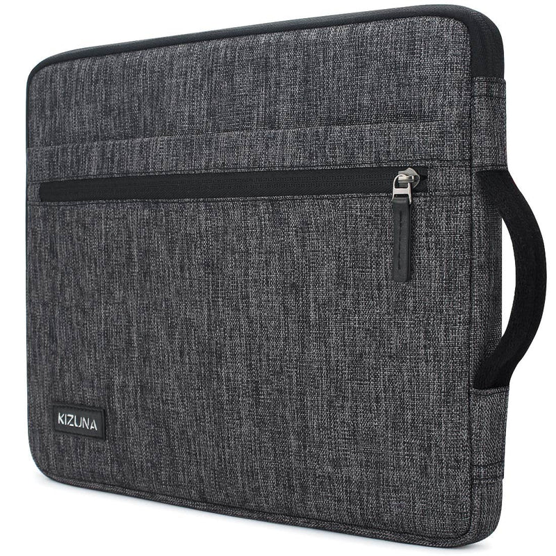KIZUNA Laptop Tablet Sleeve 10 Inch Water-Resistant Computer Case Hand Bag for 9.7"- 11" iPad Pro/10.2 iPad/10.9 iPad/10.5" Samsung Galaxy Tab/10.5" Surface Go 3/10.1" Lenovo Smart ,Grey 9.7-10.5 Inch / 11" iPad Pro 2020 Grey