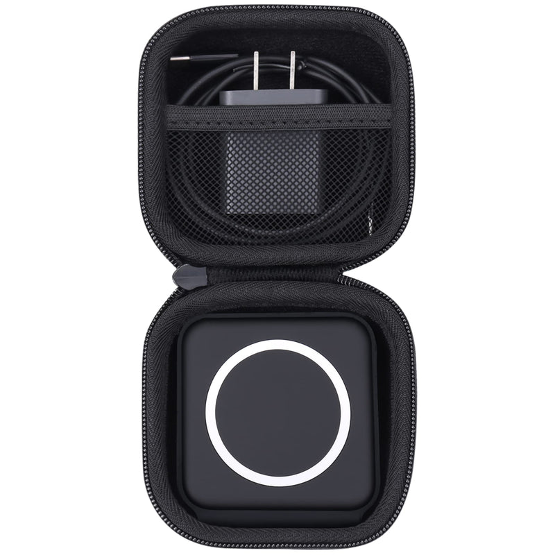 Khanka Hard Travel Case Replacement for UCOMX Nano 3 in 1 Wireless Charger,Magnetic Foldable Charging Station, Case Only Black