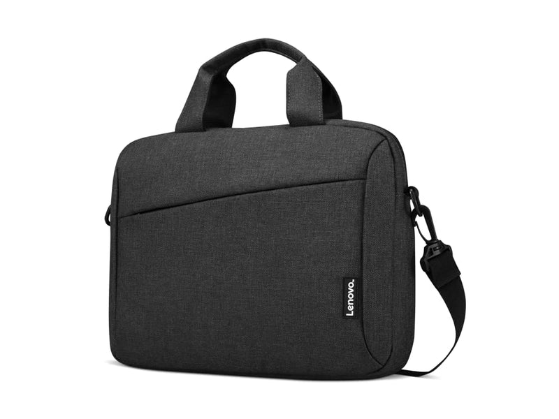 Lenovo Laptop Shoulder Bag T210, Fits up to 12-inch laptop or tablet, Sleek Design, Durable and Water-Repellent Fabric, GX41K07197, Black