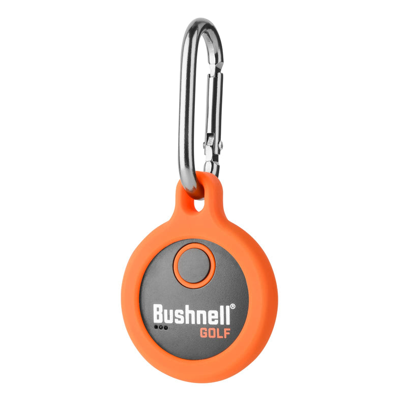 Xxerciz Protective Case for Bushnell Wingman GPS Speaker Remote Button Cover Holder with Carabiner, Lightweight Silicone Replacement Protective Cover Orange-Silicone