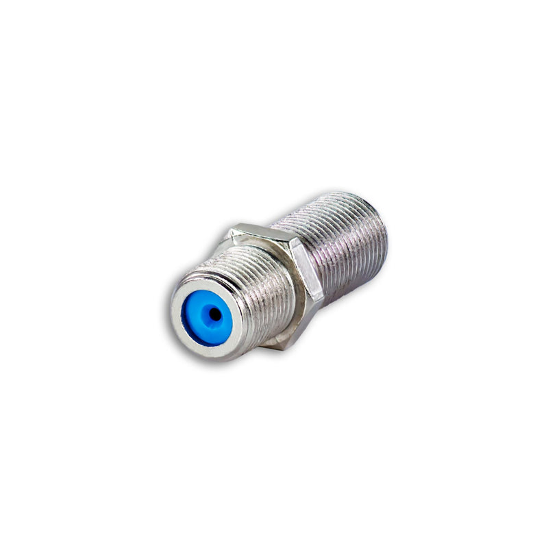 SatelliteSale High-Frequency F81 Coaxial Barrel Connectors Female to Female F-Type 3Ghz Adapter Coupler (Pack of 10 pcs) Pack of 10